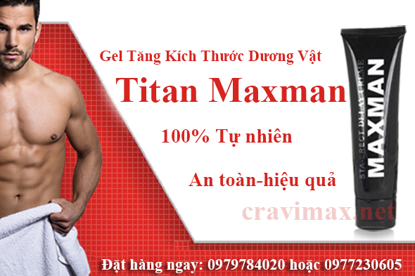 Công dụng gel titan maxman tăng kích thước dương vật cong-dung-gel-titan-maxman-tang-kich-thuoc-duong-vat